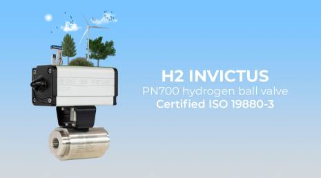 H2 INVICTUS certified ISO 19880-3